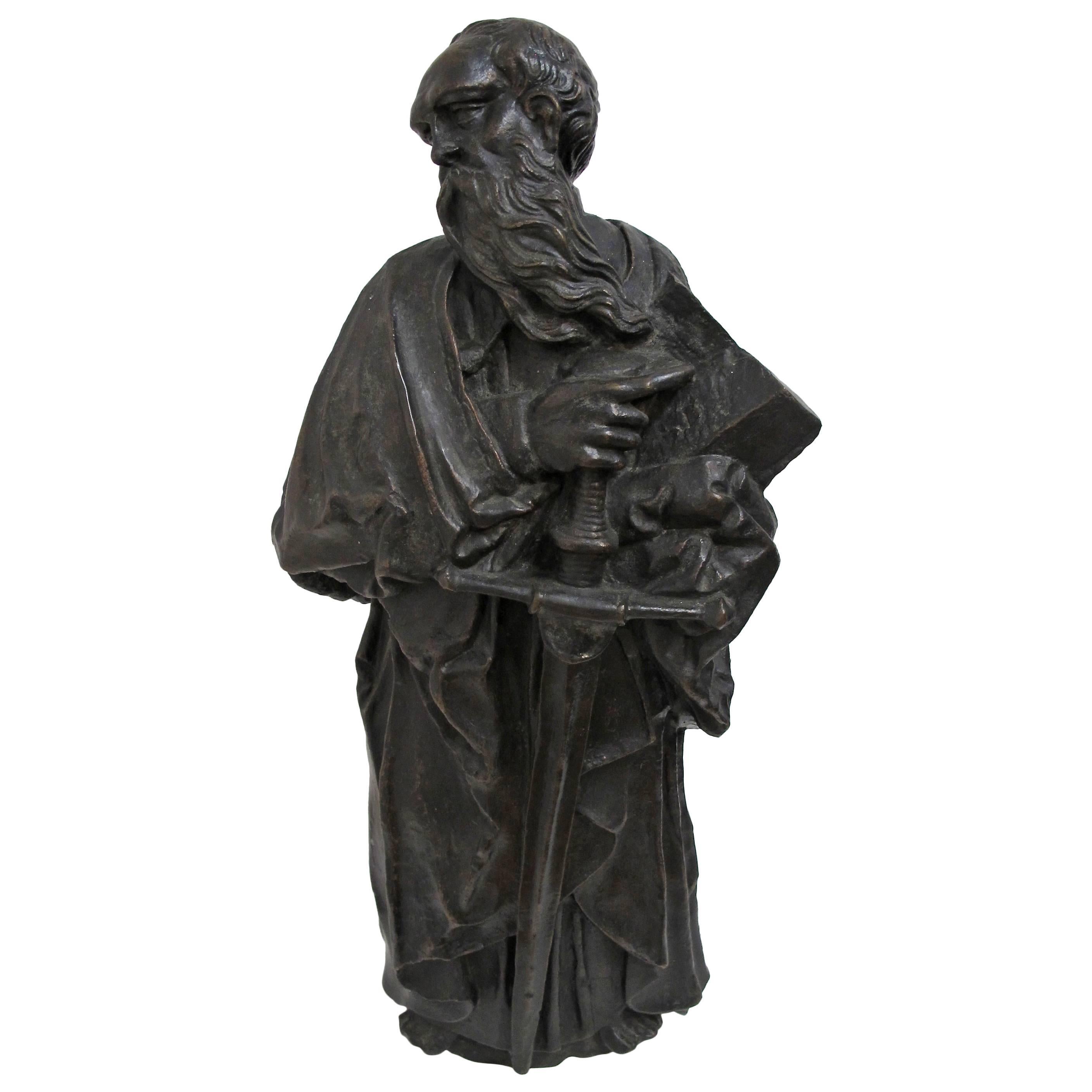 Bronzestatue von Moses aus Moses