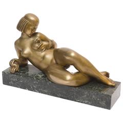Superb Art Deco Bronze of Cleopatra