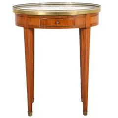 French Bouillotte Side Table