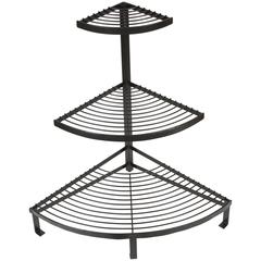 Iron Three-Tier Shelf