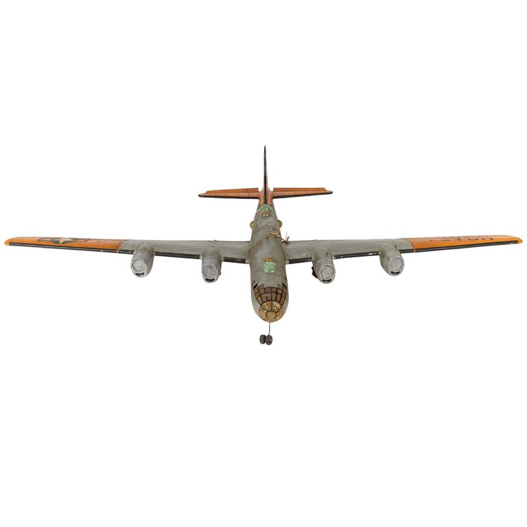 Large 1940s B29 Bomber Model For Sale at 1stDibs