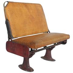 Antique Train Bench by The Hale & Kilburn Company