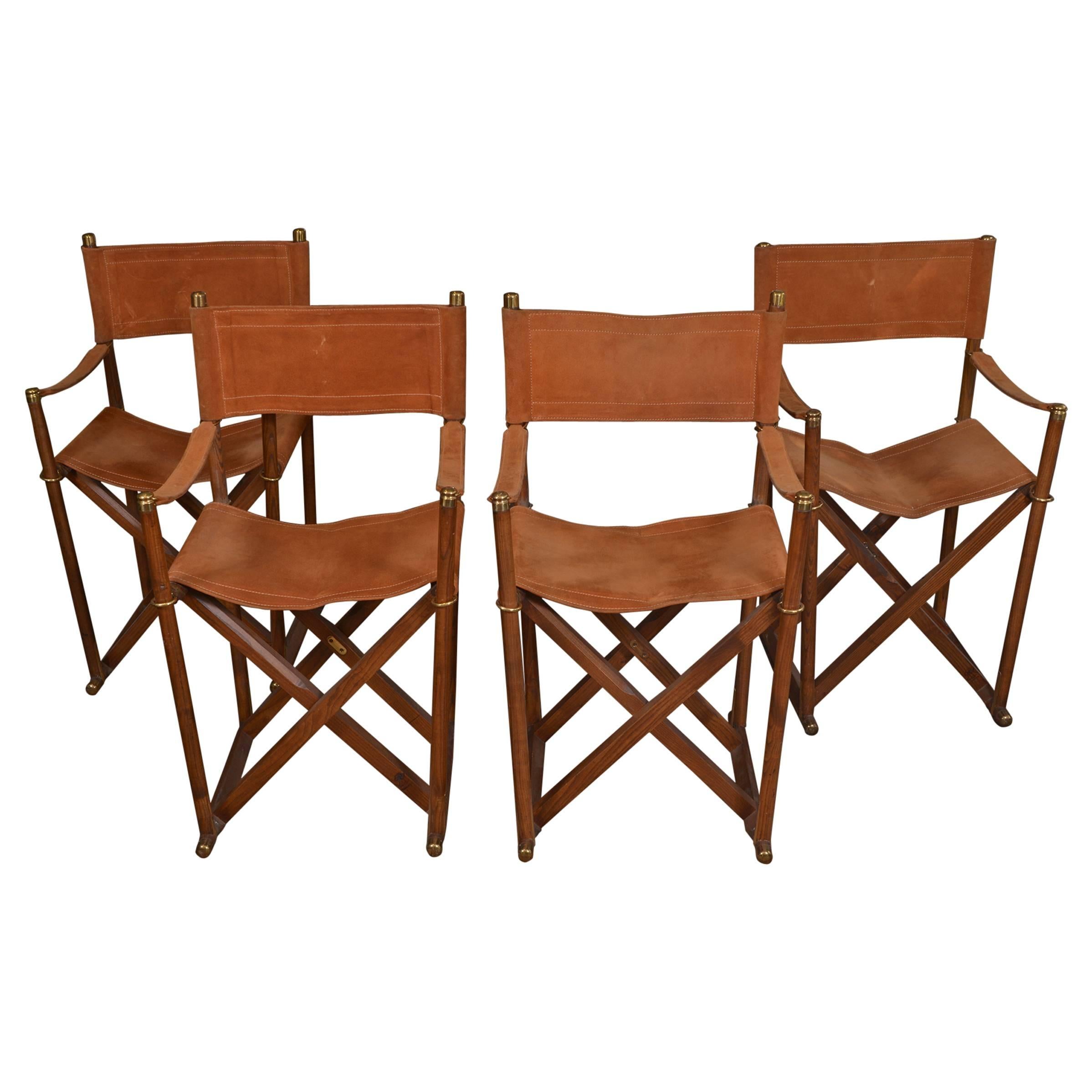 Set of Four Captain's Chairs
