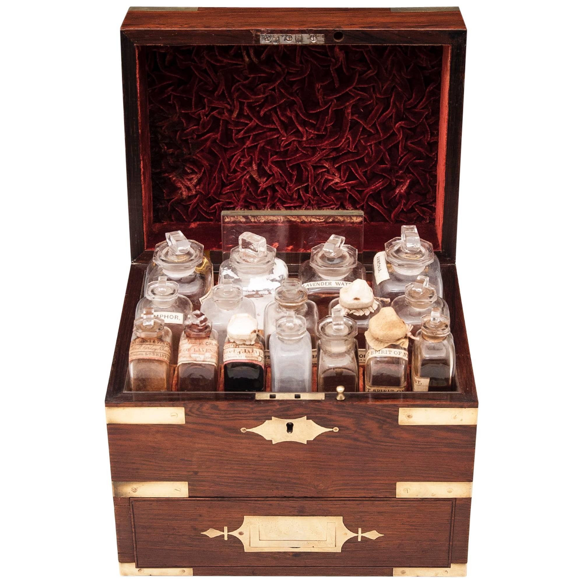 Rosewood Apothecary Box