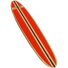 Used Duke Kahanamoku All Original 1965 Surfboard, Near Mint