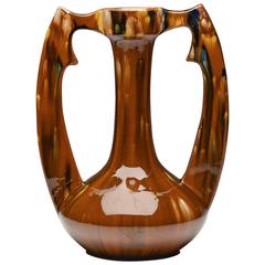 Art Nouveau French Clement Massier Vase, 19th Century 8