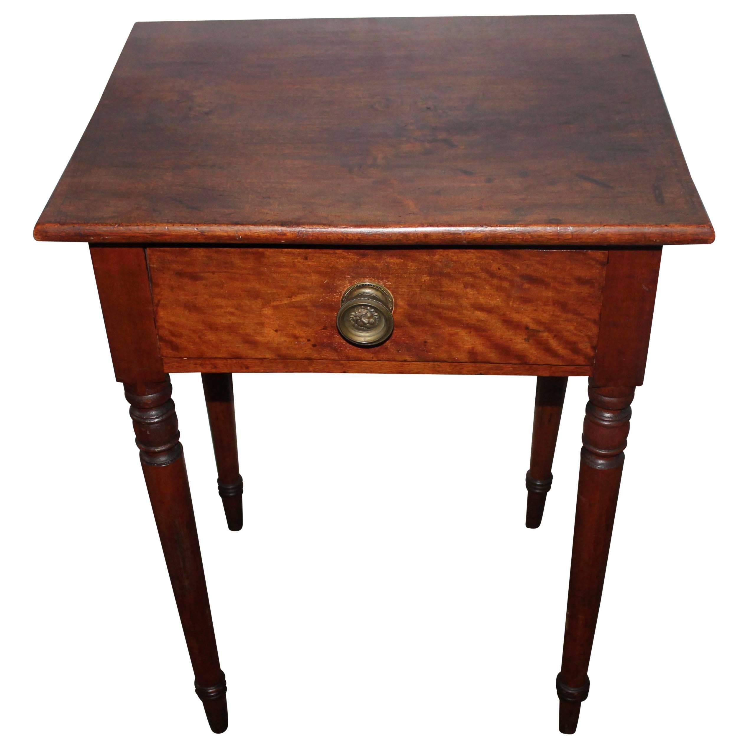 19th Century Rustic Ranch Style Side Table