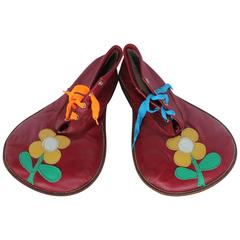 1950s Clown Leather Shoes