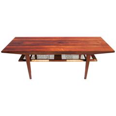 Mid Century Danish Rosewood Coffee Table