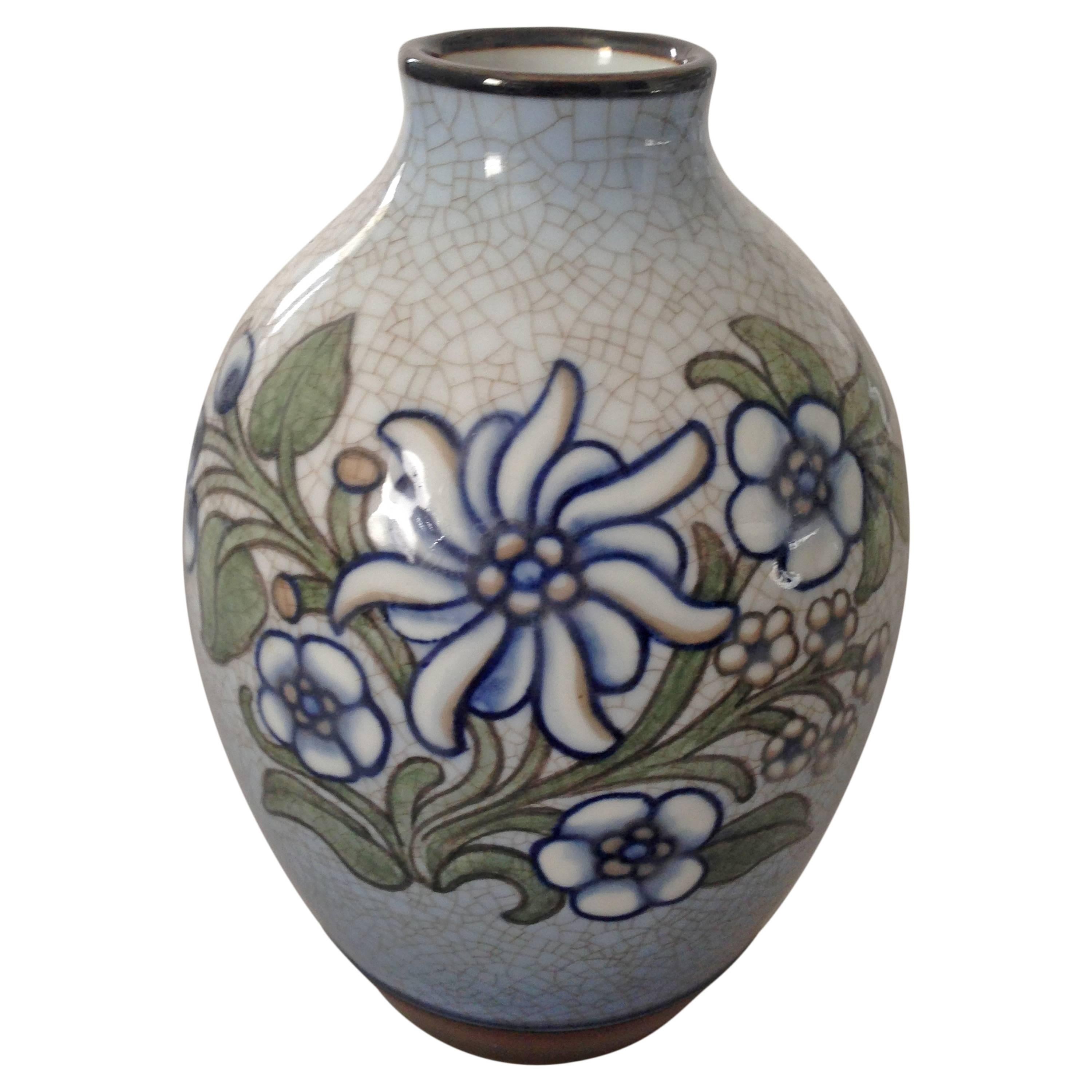 Bing & Grondahl Unique Vase by Effie Hegermann-Lindencrone, 1932 For Sale