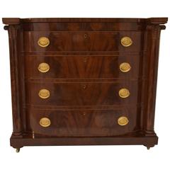 Early 19th Century Chest of Drawers with Period George Washington Brasses