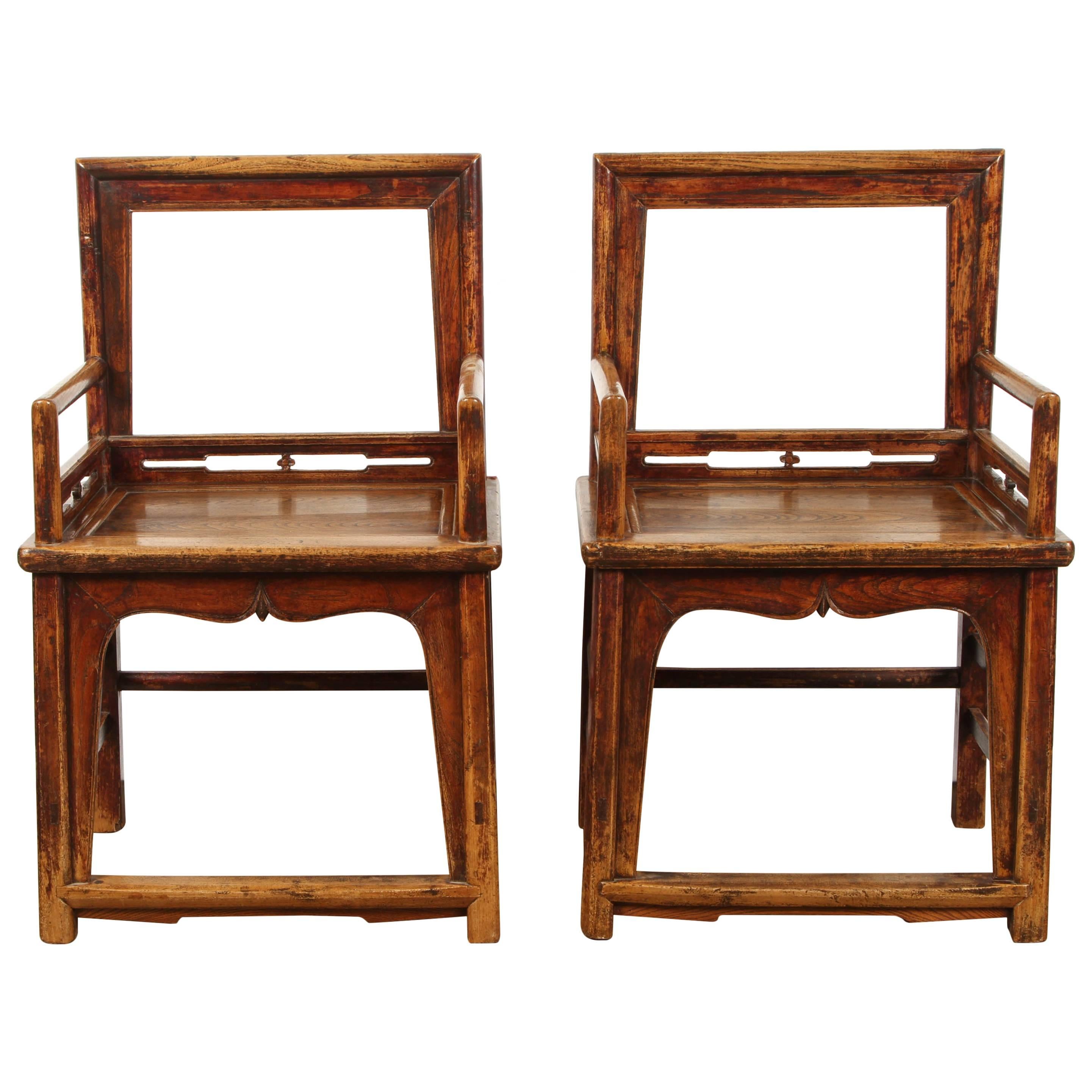 Pair of Southern Official Arm Chairs