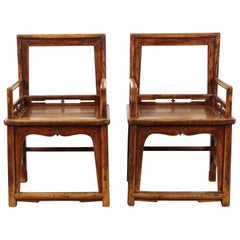 Pair of Southern Official Arm Chairs