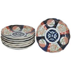 Set of Seven Imari Plates 8