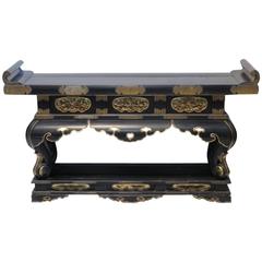 19th Century Japanese Altar Table