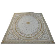 Floral Aubusson Style Rug