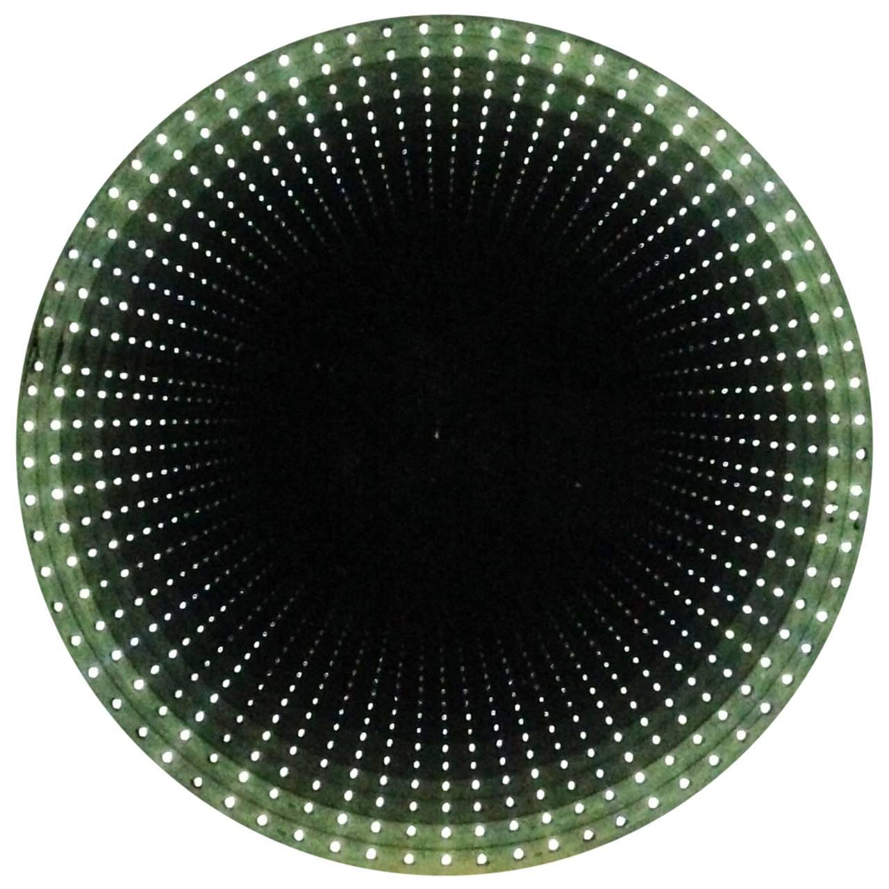 1970s Rare Large Original Infinity Mirror For Sale