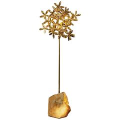 Flower Floor Lamp by Taher Chemirik