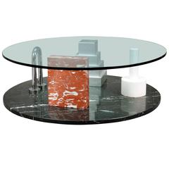 ettore sottsass coffee table “Park” Coffee Table, Ettore Sottsass Memphis Editions, Italy, 1983