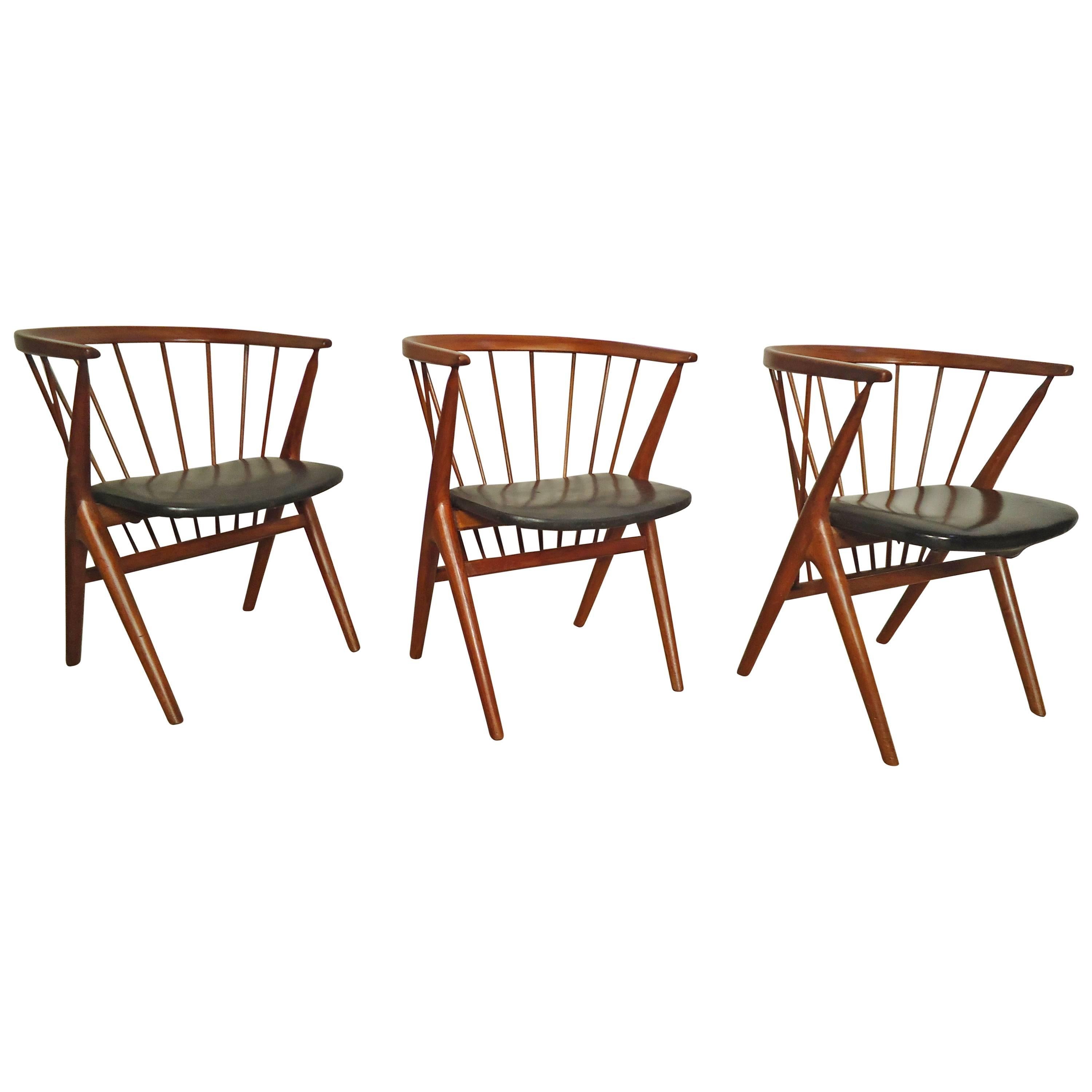 Mid-Century Teak Chairs by Sibast Mobler