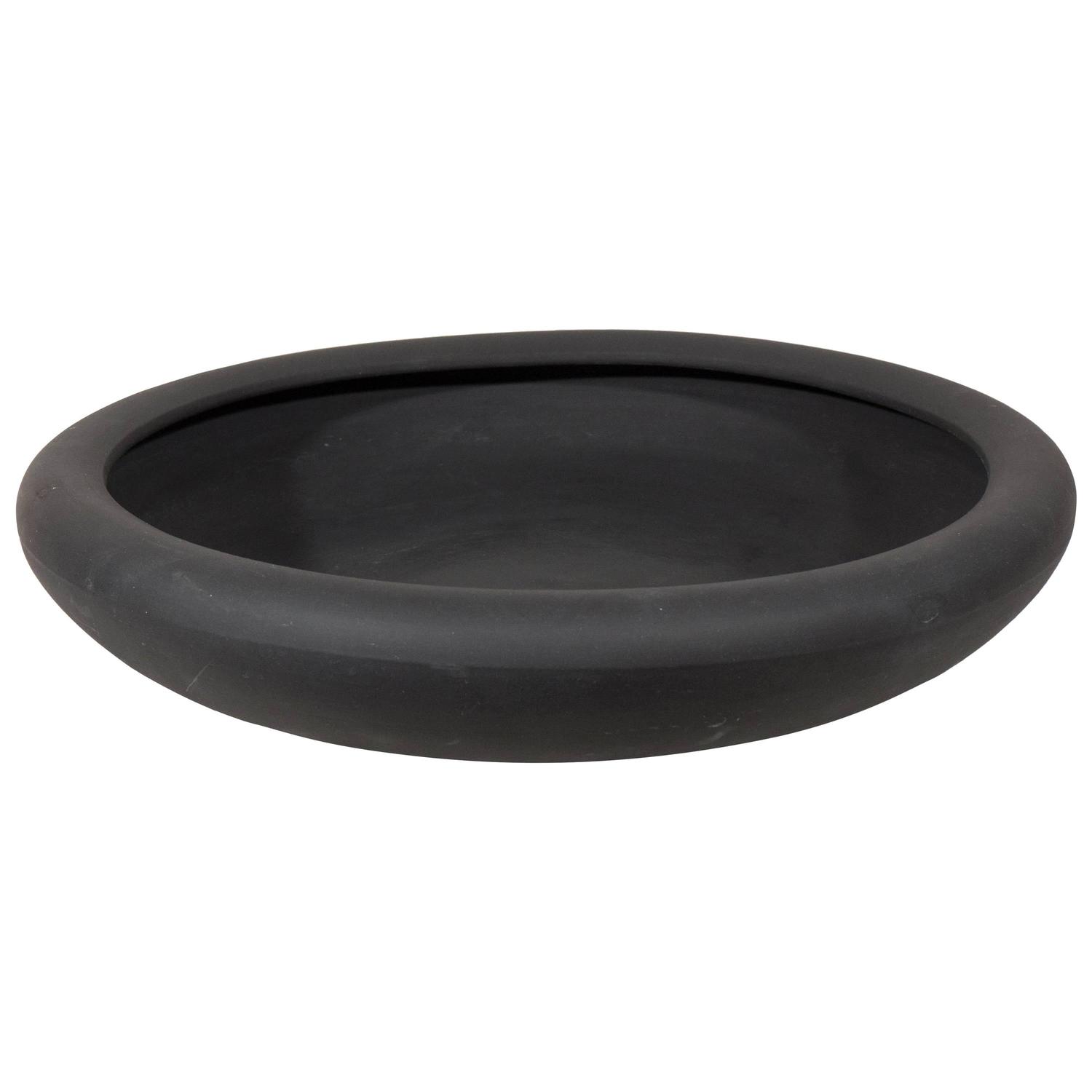 Large 19th Century Wedgwood Black Basalt Bowl at 1stdibs