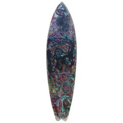 Vintage Surfboards Hawaii 1970s Sharpie Graffiti Decorated Surfboard
