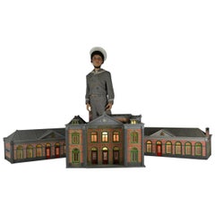 Large Scale Model of the 1st Railway Station in Holland