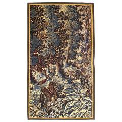 Antique 17th Century Flemish Verdure Tapestry {from Ralph Lauren window display} 4