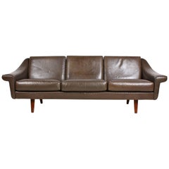 "Matador" Sofa in Patinated Leather 