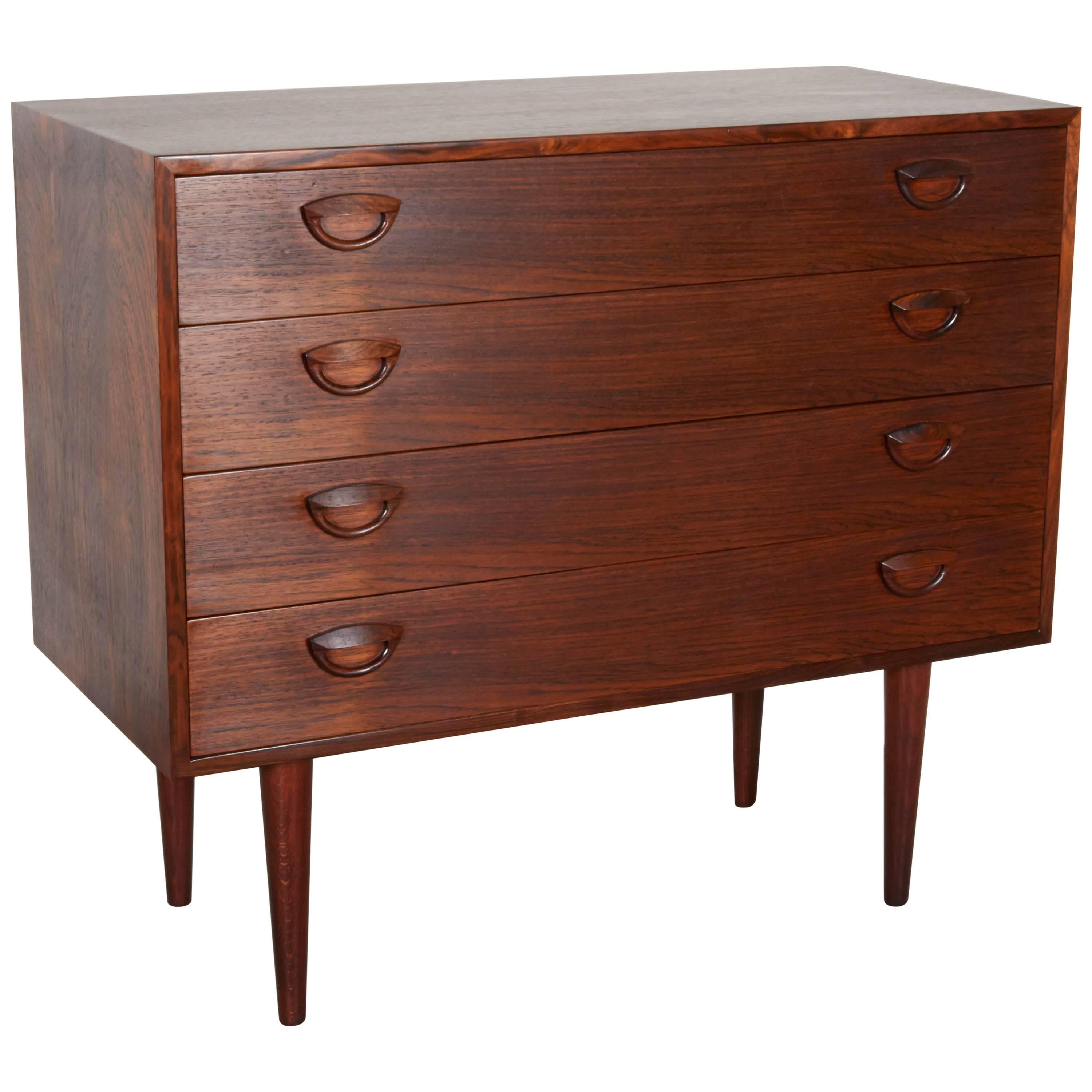 Kai Kristiansen Danish Rosewood Bachelor Dresser