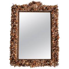 Fantastic Shell Decorated Mirror