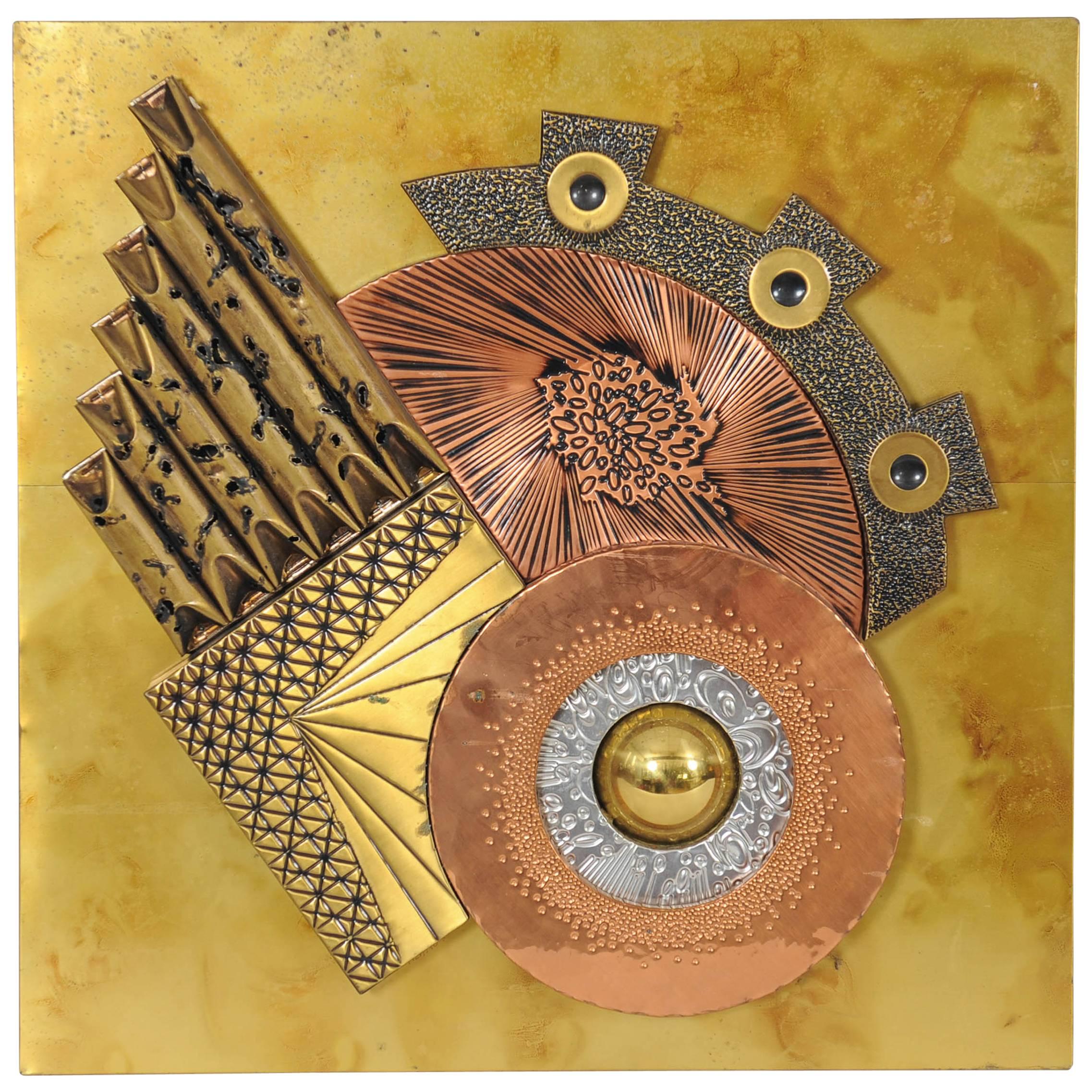 Brutalist Art Work in the Style of Paul Vanders