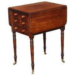 19th Century English, Mahogany Pembroke Table 7