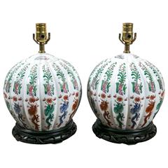 Pair of Chinese Lamps