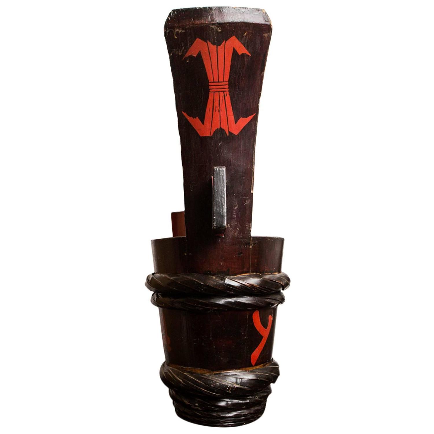 IwaiDaru Sake Barrel For Sale at 1stdibs