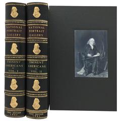 National Portrait Gallery of Eminent Americans, Two-Volumes, circa 1861
