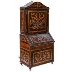 Antique 18th Century Italian Miniature Bureau