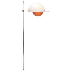 Swiss Floor Lamp, Type 300, by Rico & Rosemarie Baltensweiler, 1971