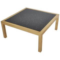Brass and Stone Coffee Table, circa 1970 2