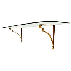 Wall Console Table Attributed to Arturo Pani