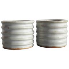 Axel Salto Two Early Vases from 1933/5 and 1934, Own Studio