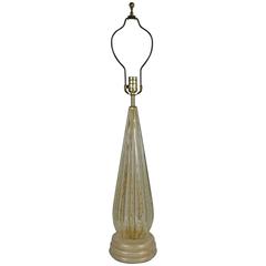 Modernist Barovier & Toso Fluted Murano Lamp 7