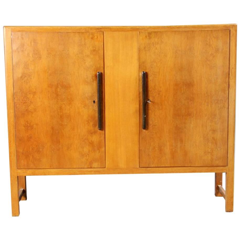 Danish 1940s-1950s Oak Cabinet