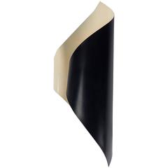 Vintage Black French Sconce, 1950s