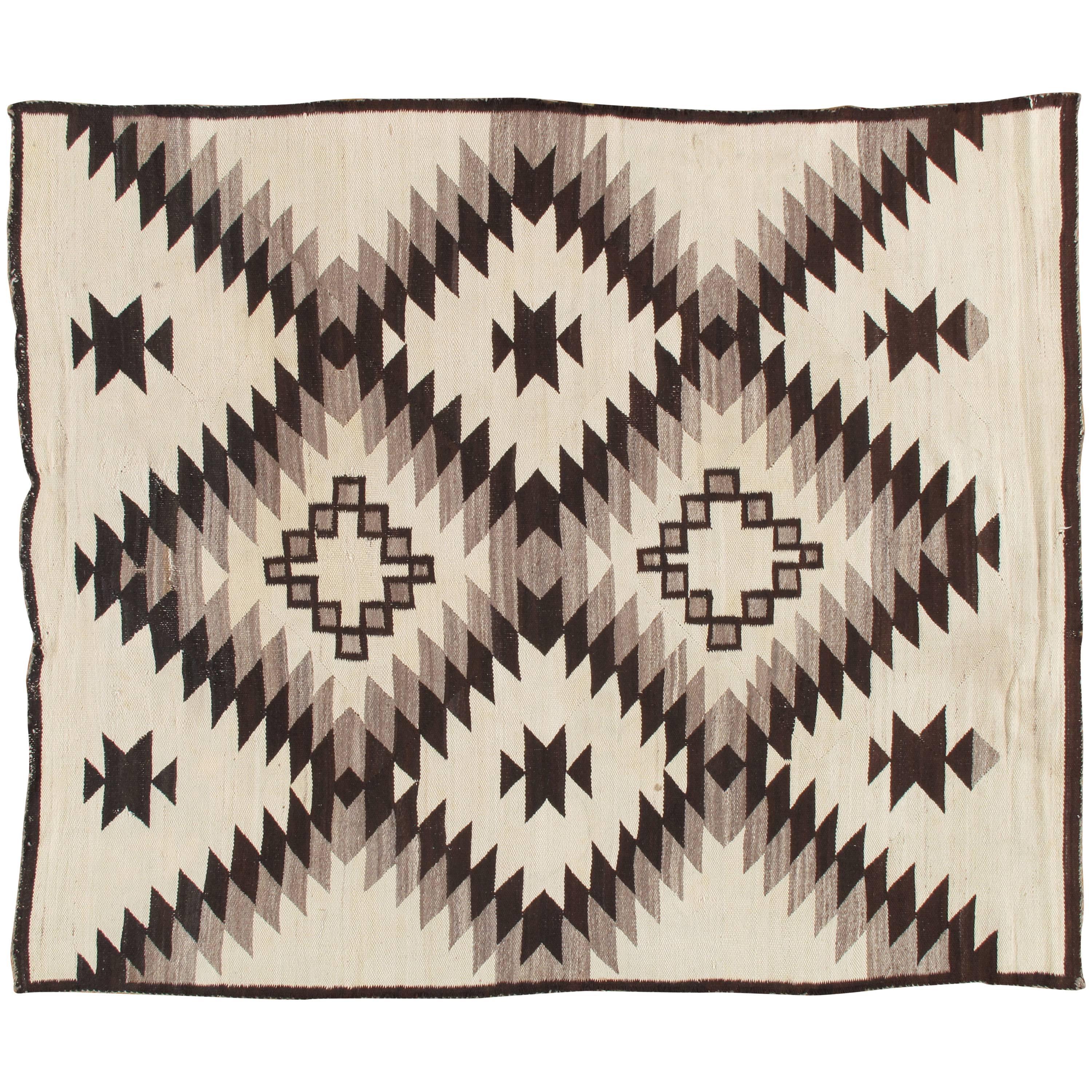 Large Antique Navajo Carpet, Navajo