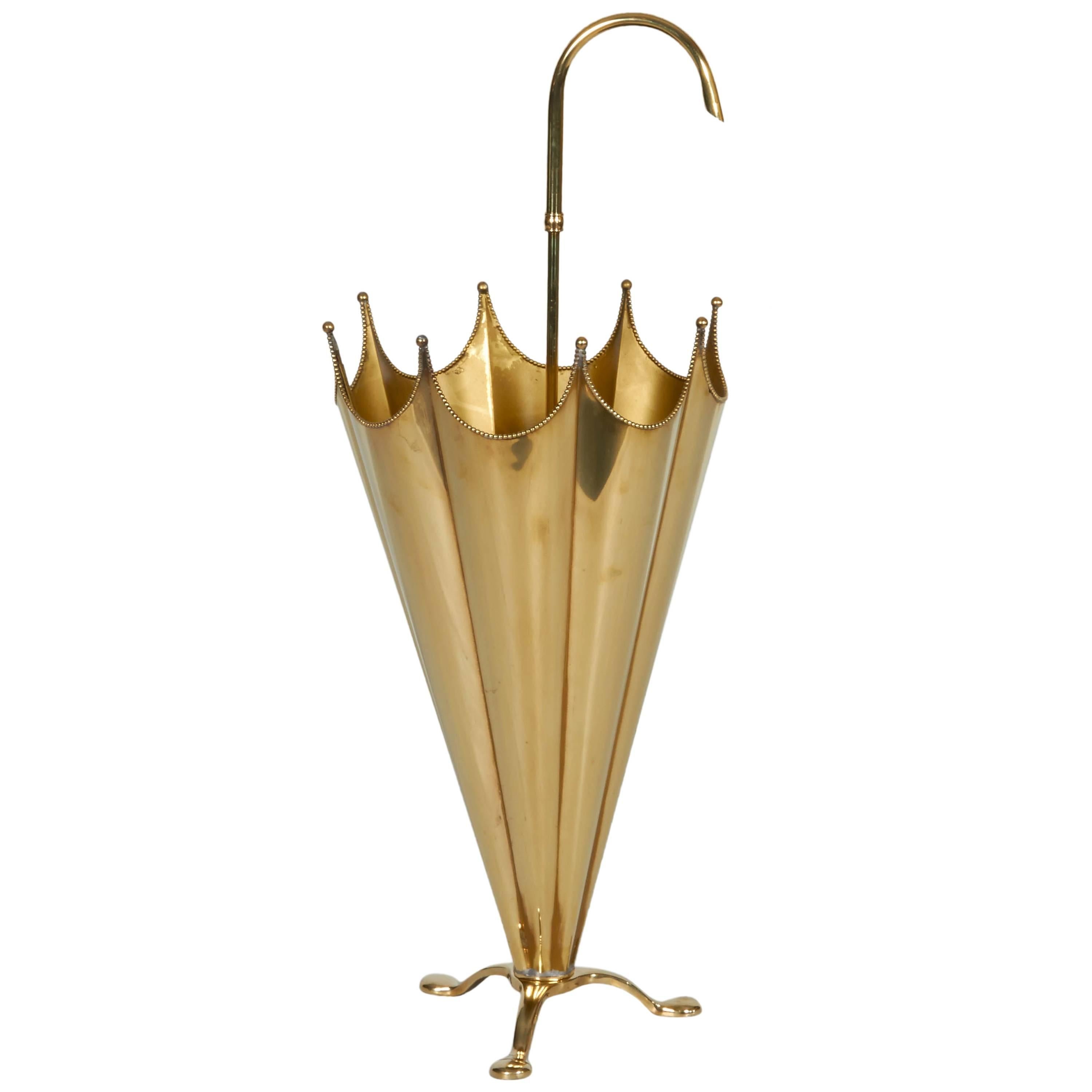 Charming Brass Umbrella Stand