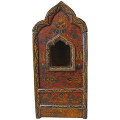 Antique Tibetan Buddha Box