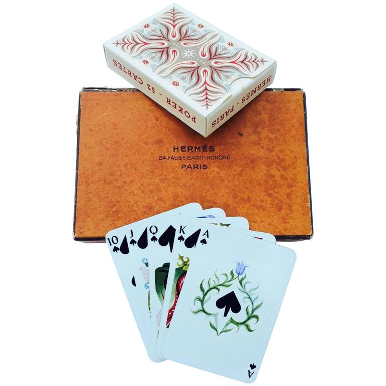 Hermes Poker Set - 2 For Sale on 1stDibs