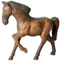 Southeast Asian Animalier Figure of a Horse
