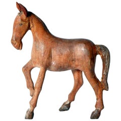 Southeast Asian Animalier Figure of a Mule